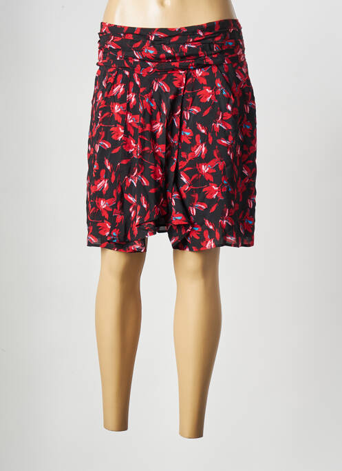 Jupe courte rouge IKKS pour femme