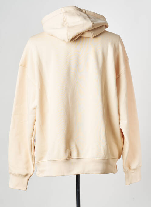 Sweat-shirt à capuche beige TOMMY HILFIGER pour homme