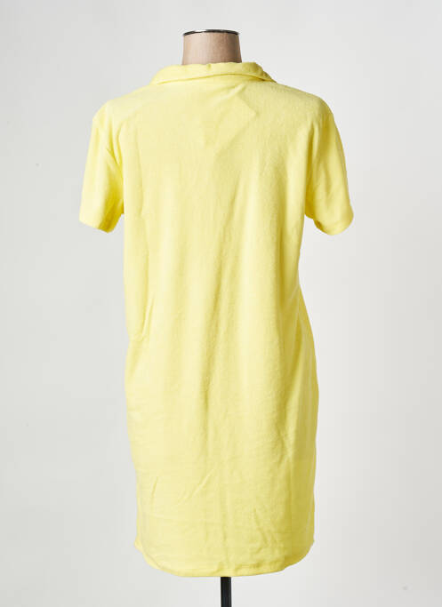 Robe courte jaune VILA pour femme