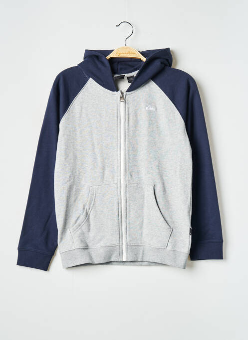 Veste casual gris QUIKSILVER pour garçon