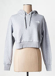 Sweat-shirt gris THE NORTH FACE femme