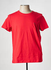 T-shirt rouge TOMMY HILFIGER pour homme seconde vue