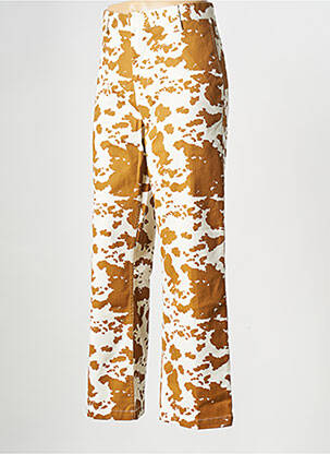 Pantalon droit beige OBEY femme