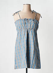 Robe courte bleu OBEY pour femme seconde vue