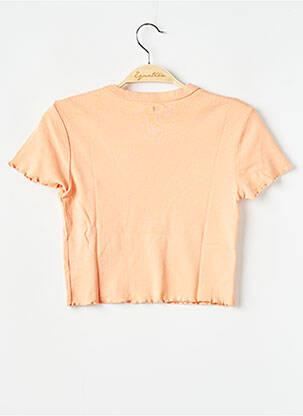 T-shirt jaune OBEY femme