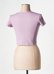 T-shirt violet OBEY pour femme seconde vue