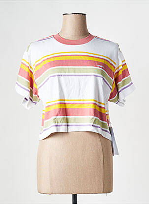 T-shirt rose OBEY femme