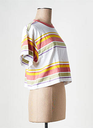 T-shirt rose OBEY femme