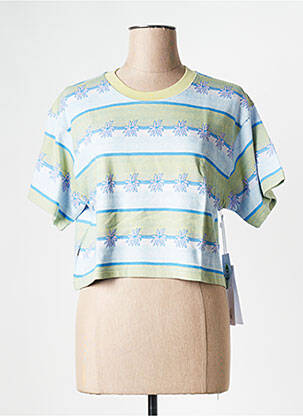 T-shirt vert OBEY femme