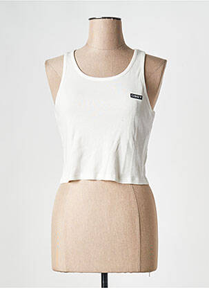Débardeur beige OBEY femme
