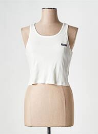 Débardeur beige OBEY femme