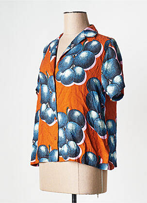 Chemisier orange OBEY femme