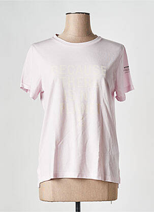 T-shirt violet ECOALF femme