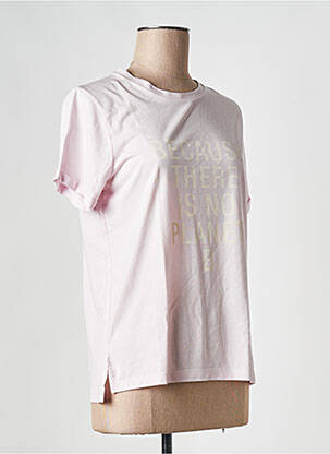 T-shirt violet ECOALF femme