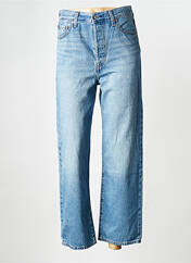 Jeans coupe droite bleu LEVIS pour femme seconde vue