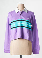 Polo violet OBEY pour femme seconde vue