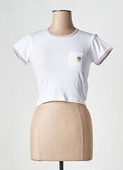 T-shirt blanc OBEY pour femme seconde vue