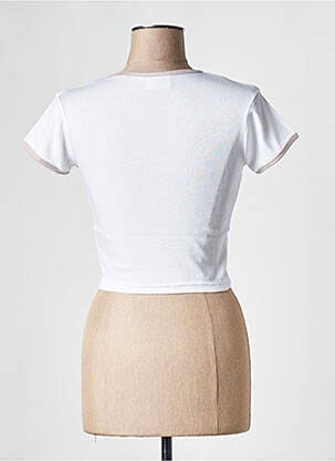 T-shirt blanc OBEY femme