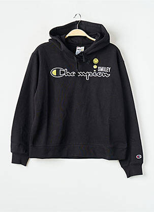 Sweat-shirt noir CHAMPION femme