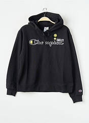 Sweat-shirt noir CHAMPION pour femme seconde vue