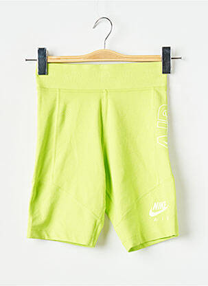 Short vert NIKE femme