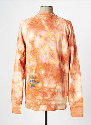 Sweat-shirt col rond marron NIKE homme