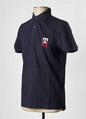 Polo bleu TOMMY HILFIGER pour homme seconde vue