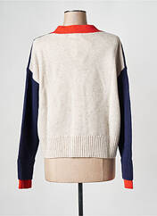 Gilet manches longues orange STELLA FOREST pour femme seconde vue