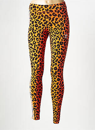 Legging orange ADIDAS femme