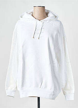 Sweat-shirt blanc NIKE femme