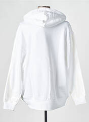 Sweat-shirt blanc NIKE pour femme seconde vue
