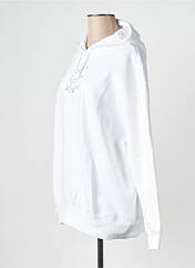 Sweat-shirt blanc NIKE pour femme seconde vue