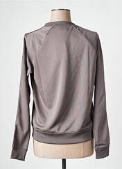 Sweat-shirt marron NIKE pour femme seconde vue