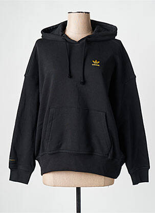 Sweat-shirt noir ADIDAS femme