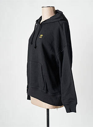 Sweat-shirt noir ADIDAS femme