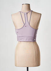 Débardeur violet NIKE pour femme seconde vue