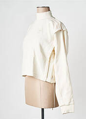 Sweat-shirt beige ADIDAS pour femme seconde vue