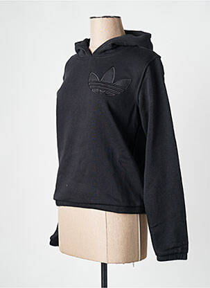 Sweat-shirt noir ADIDAS femme