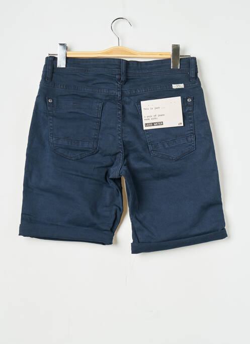 Short bleu BLEND pour homme