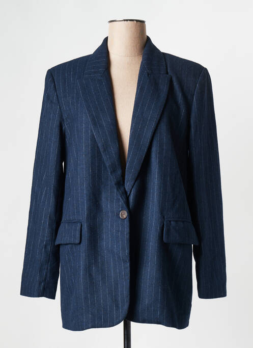 Blazer bleu GRACE & MILA pour femme