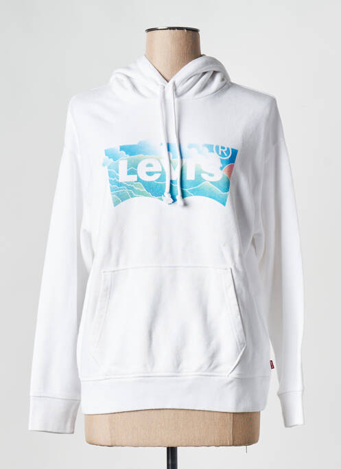 Sweat-shirt blanc LEVIS pour femme