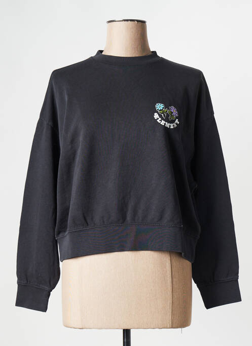 Sweat-shirt noir ELEMENT pour femme