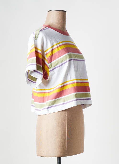 T-shirt rose OBEY pour femme