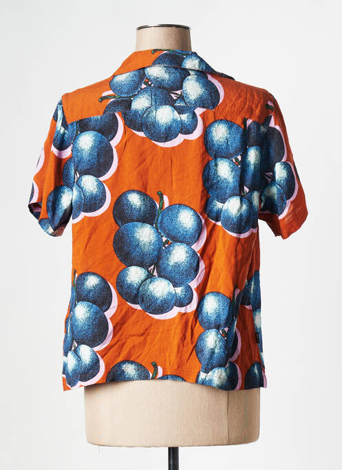 Chemisier orange OBEY pour femme