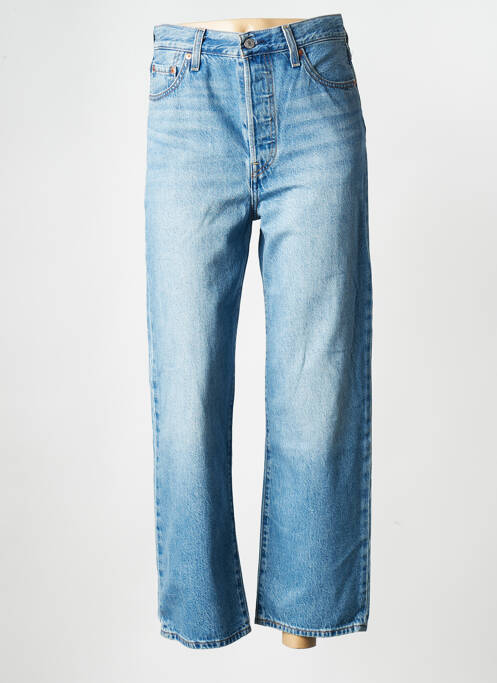 Jeans coupe droite bleu LEVIS pour femme