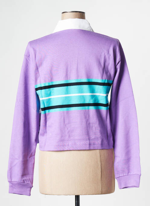 Polo violet OBEY pour femme