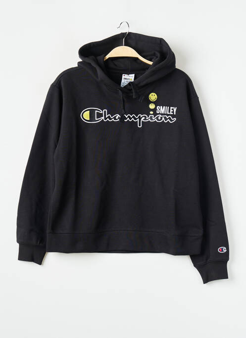Sweat-shirt noir CHAMPION pour femme