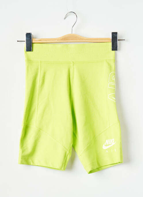 Short vert NIKE pour femme