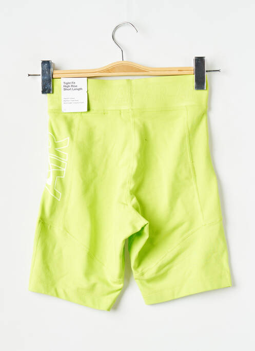 Short vert NIKE pour femme