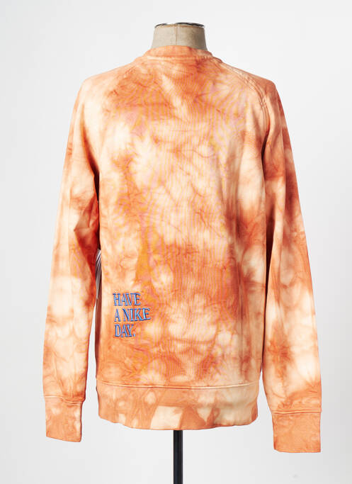 Sweat-shirt marron NIKE pour homme